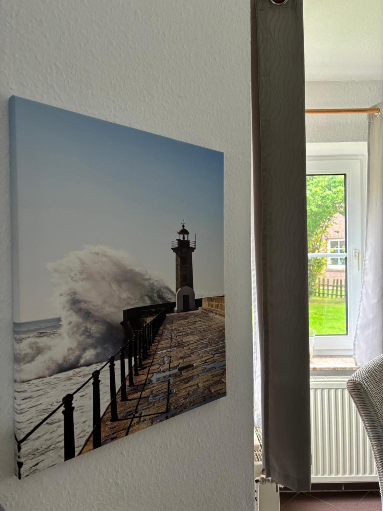 Ferienhaus Heimathafen Neßmersiel Buitenkant foto